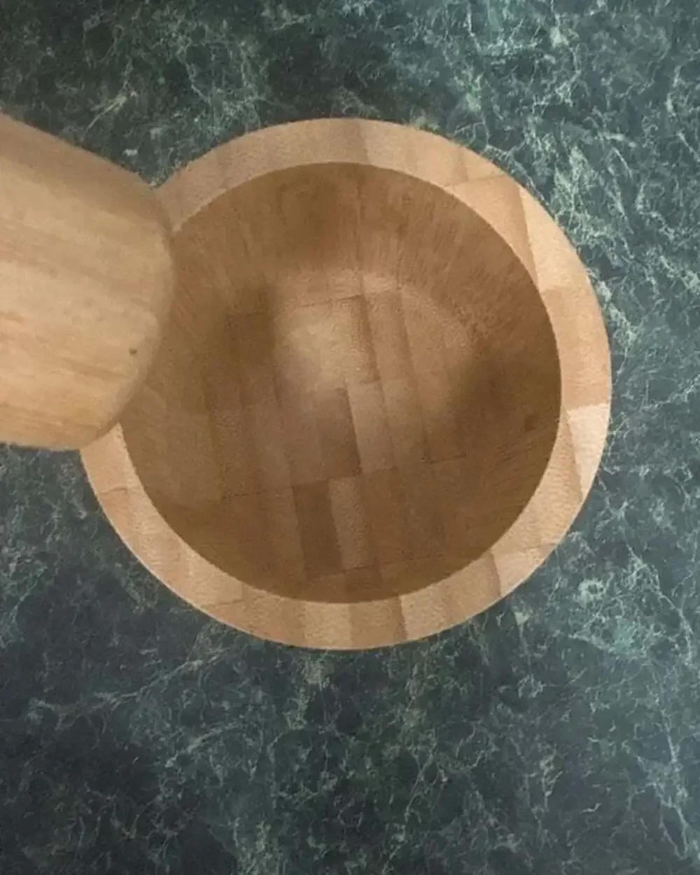 IMUSA Bamboo Mortar and Pestle Set